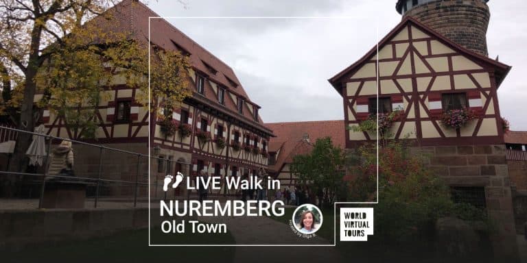 Live Walk in Nuremberg Old Town