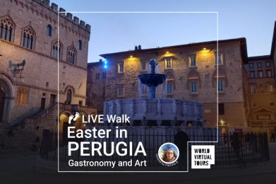 Live Walk Easter in Perugia - Gastronomy and Art
