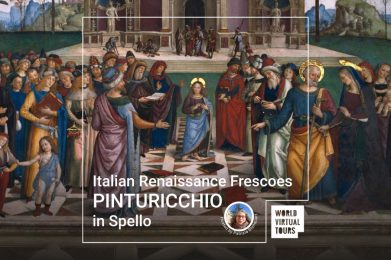 Italian Renaissance Frescoes - Pinturicchio in Spello
