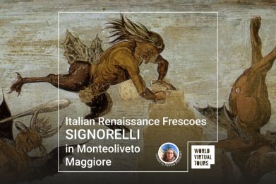 Italian Renaissance Frescoes - Signorelli in Monteoliveto Maggiore