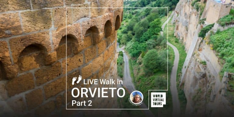 Live Walk in Orvieto Part 2