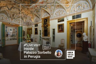 Live Visit - Inside Palazzo Sorbello in Perugia