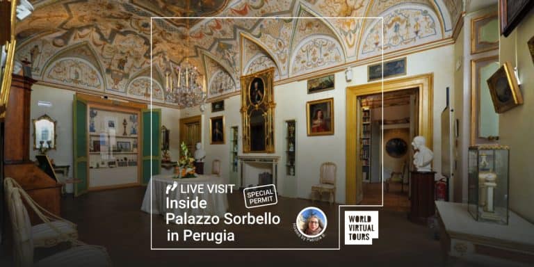 Live Visit - Inside Palazzo Sorbello in Perugia