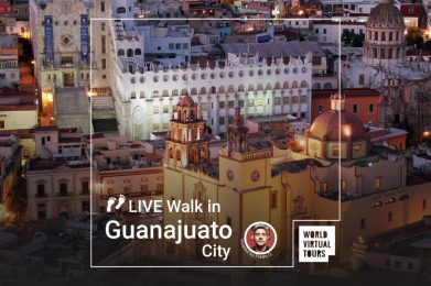 Live Walk in Guanajuato City