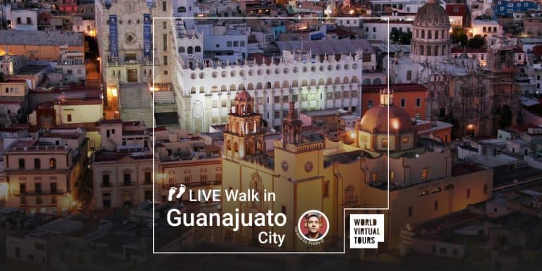 Live Walk in Guanajuato City