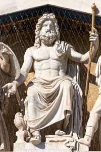 002 Statue of Zeus (Academy of Athens) on May 22, 2022