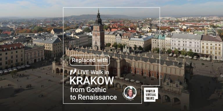 Live Walk in Krakow - from Gothic to Renaissance