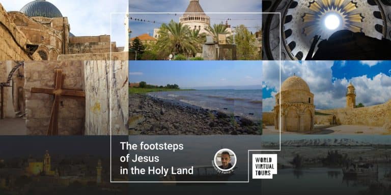 The footsteps of Jesus in the Holy Land