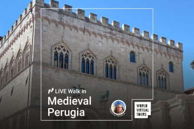 Live Walk in Medieval Perugia