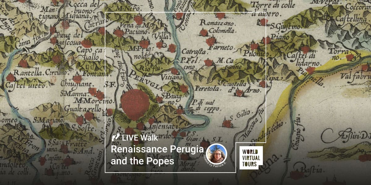 Live Walk Renaissance Perugia and the Popes - World Virtual Tours