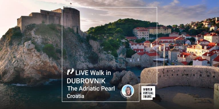 Live Walk in Dubrovnik - The Adriatic Pearl