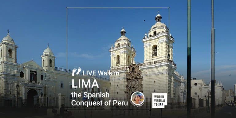 Live Walk in Lima - the Spanish Conquest of Peru