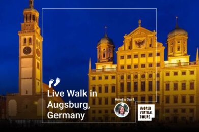 Live Walk in Augsburg, Germany