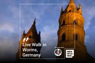Live Walk in Worms, Germany