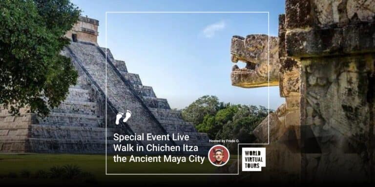 Special Event Live Walk in Chichen Itza the Ancient Maya City