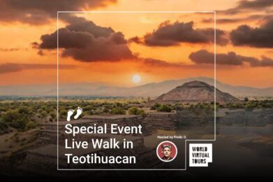 Special Event Live Walk in Teotihuacan
