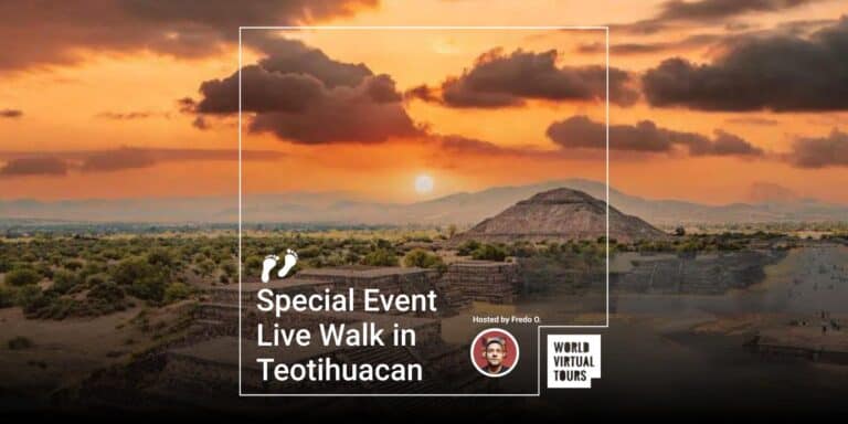 Special Event Live Walk in Teotihuacan