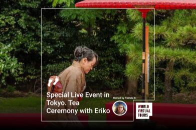 Special Live Event in Tokyo. Tea Ceremony with Eriko