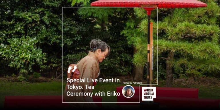 Special Live Event in Tokyo. Tea Ceremony with Eriko
