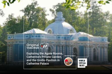 Exploring the Agate Rooms, Catherine’s Private Garden, and the Grotto Pavilion in Catherine Palace