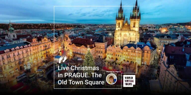 Live Christmas in PRAGUE. The Old Town Square