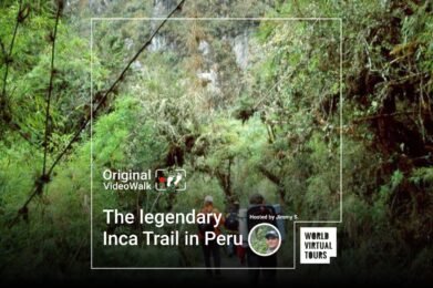 The legendary Inca Trail in Peru