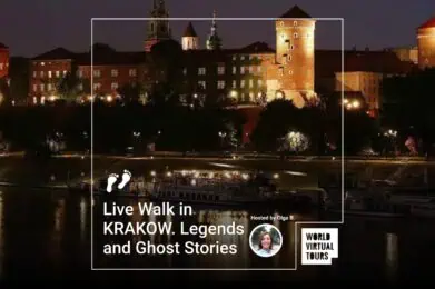 Live Walk in KRAKOW. Legends and Ghost Stories