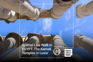Special Live Walk in EGYPT. The Karnak Temples in Luxor