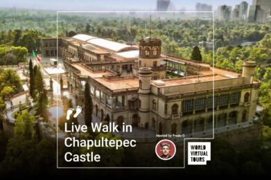 Live Walk in Chapultepec Castle
