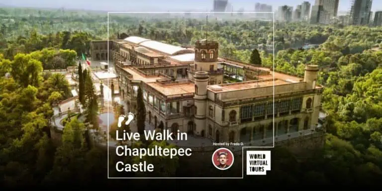 Live Walk in Chapultepec Castle
