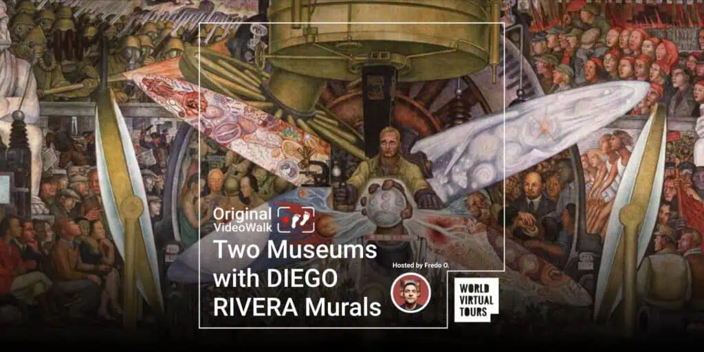Two museums with diego rivera murals - led by fredo | virtual tour on demand