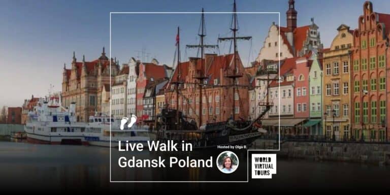 Live Walk in Gdansk Poland