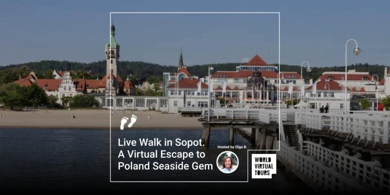 Live Walk in Sopot. A Virtual Escape to Poland Seaside Gem