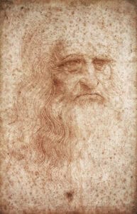 002 Leonardo da Vinci presumed self portrait WGA12798FXD