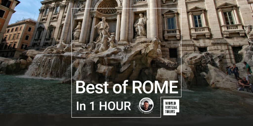 The best of rome in 1 hour walking tour - led by simone | virtual tour on demand