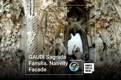 GAUDI Sagrada Familia. Nativity Facade