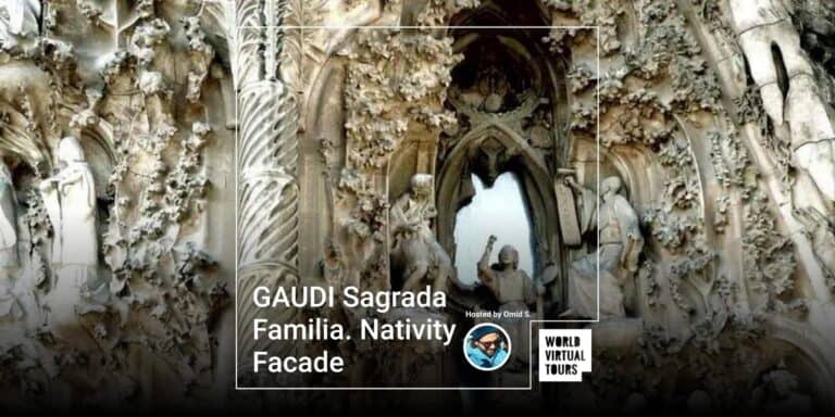 GAUDI Sagrada Familia. Nativity Facade