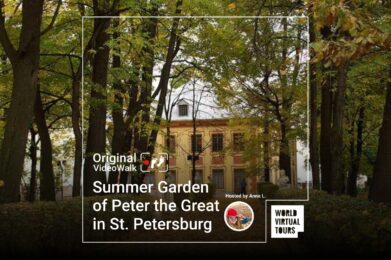 Summer Garden of Peter the Great in St. Petersburg