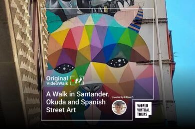 A Walk in Santander. Okuda and Spanish Street Art