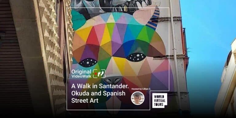 A Walk in Santander. Okuda and Spanish Street Art