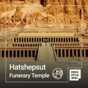 The funerary temple of hatshepsut. Ancient egypt virtual tour - led by khaled | virtual tour on demand