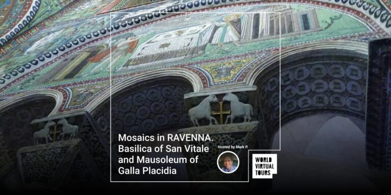 Mosaics in RAVENNA. Basilica of San Vitale and Mausoleum of Galla Placidia