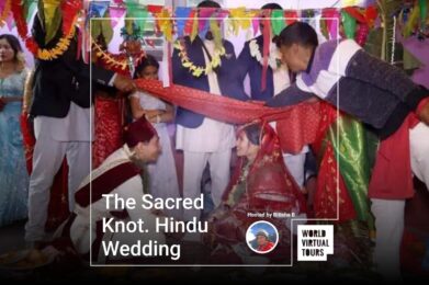 The Sacred Knot. Hindu Wedding