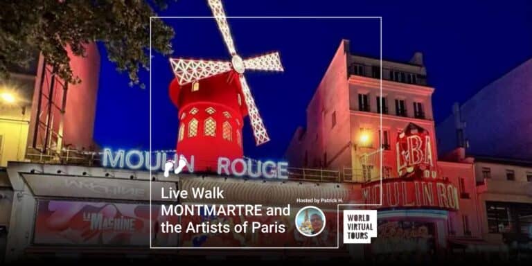 Live Walk MONTMARTRE and the Artists of Paris