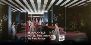 Beverly hills hotel. Step inside the pink palace