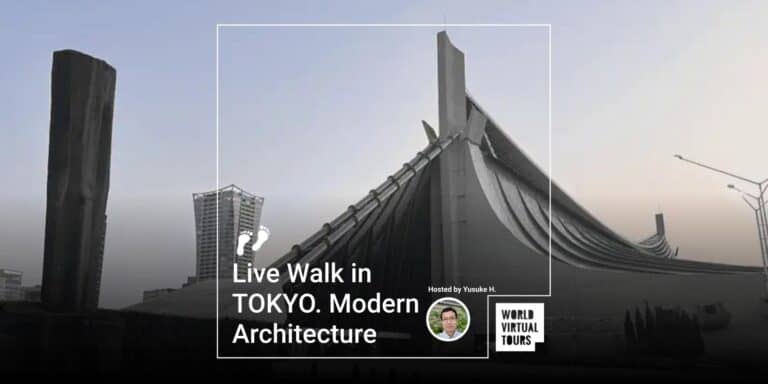 Live Walk in TOKYO. Modern Architecture