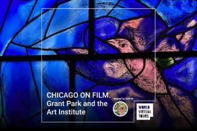 CHICAGO ON FILM. Grant Park and the Art Institute