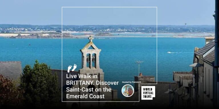 Live Walk in BRITTANY. Discover Saint-Cast on the Emerald Coast