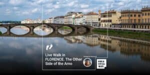 Live walk in florence. The other side of the arno