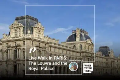 Live Walk in PARIS: The Louvre and the Royal Palace